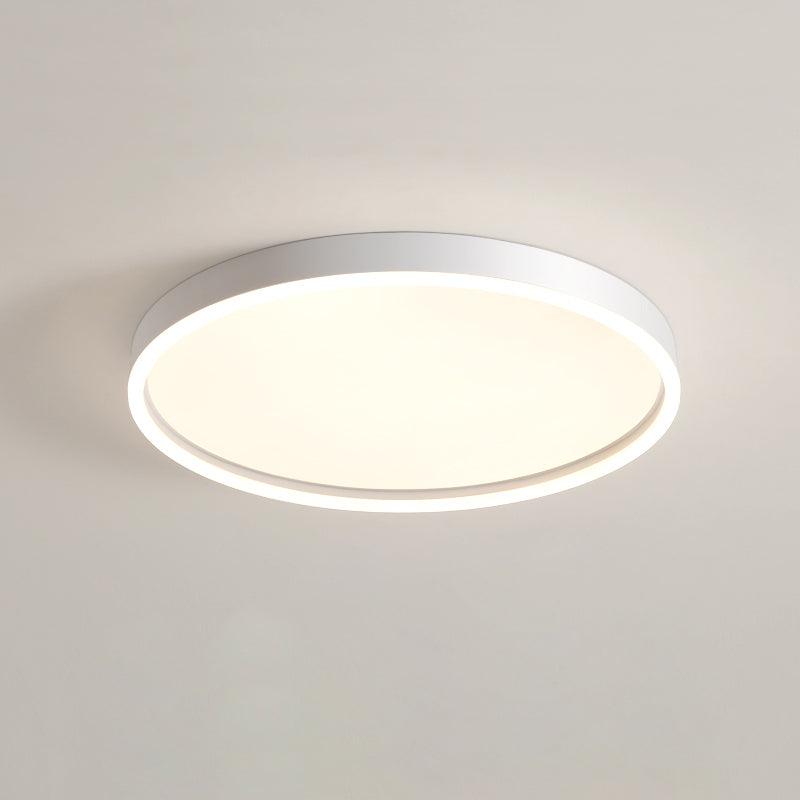 Naxos Ceiling Light Model C ∅ 19.7″ x H 3.1″ / Dia 50cm x H 8cm / White / Warm light Ceiling lamp