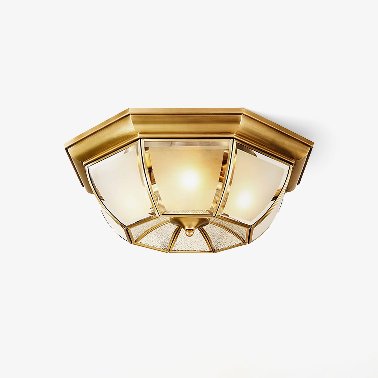 Bowl Shaped Brass Ceiling Lamp Ceiling lamp