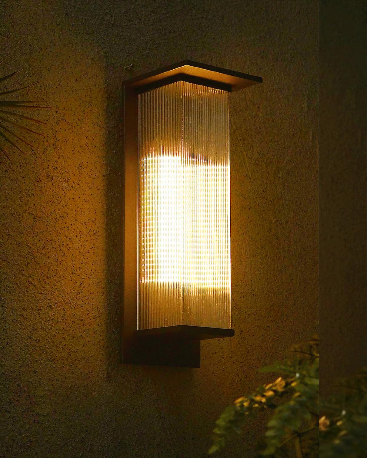 Oleron Box Outdoor Wall Lamp