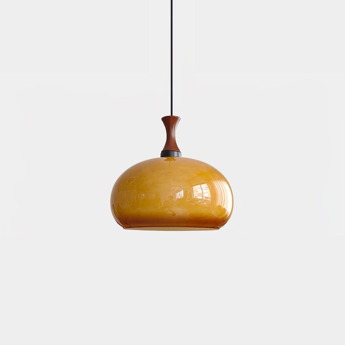 Orbique Pendant Lamp ∅ 12.6″ x H 13″ / Dia 32cm x H 33cm / Yellow Pendant light