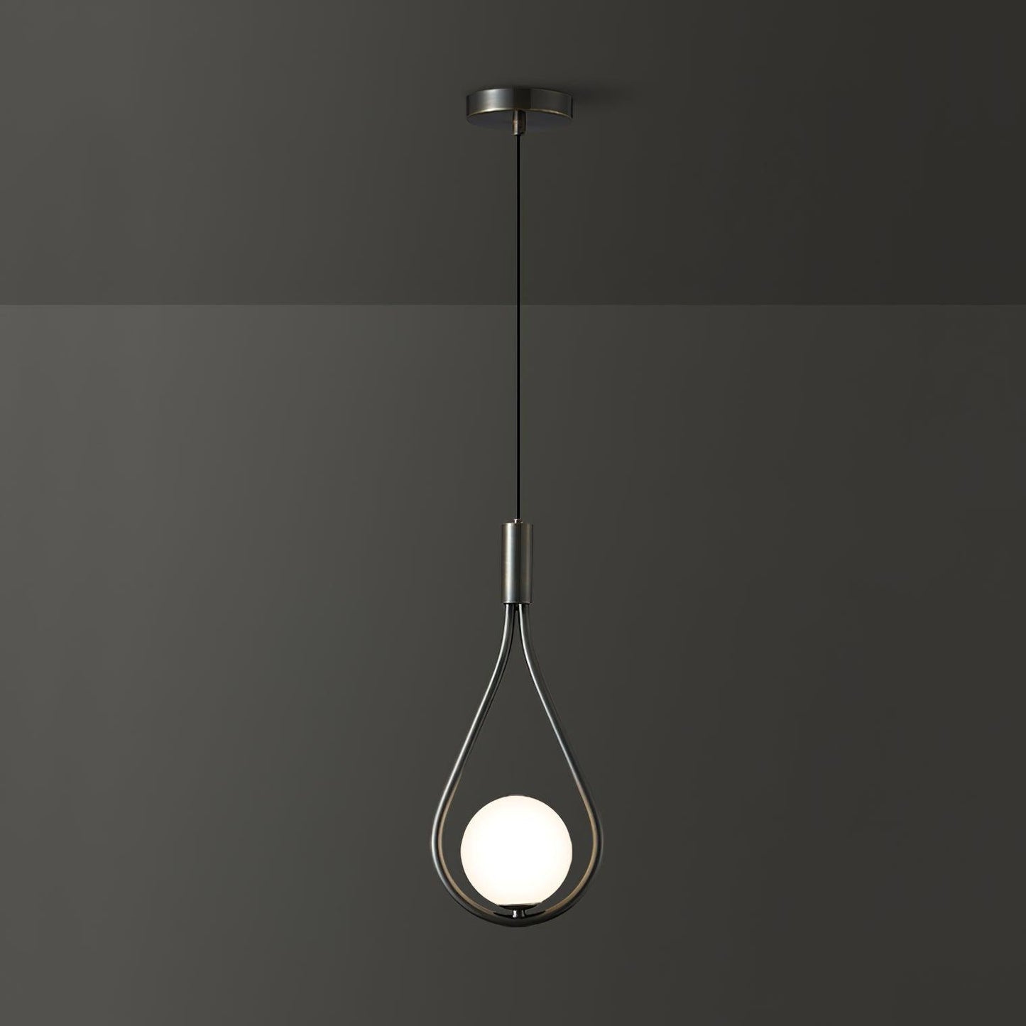 Pearls 65 Pendant Light ∅ 6.3″ x H 14.2″ / Dia 16cm x H 36cm / Black Pendant light