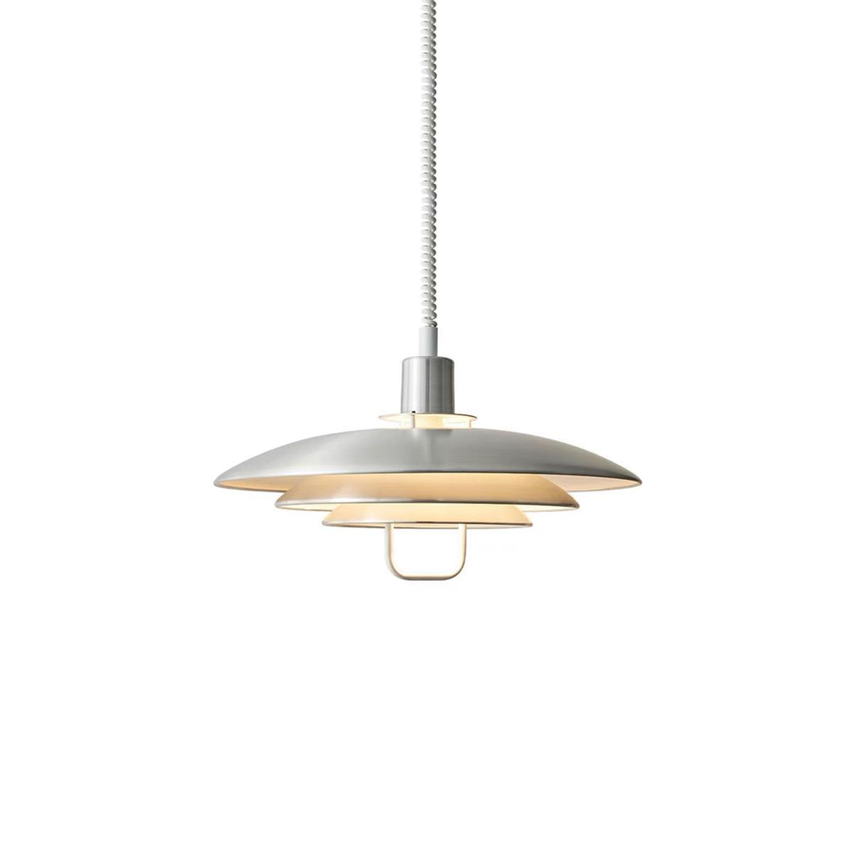 Primus Pendant Lamp ∅ 19.7″ x H 12.6″ / Dia 50cm x H 32cm / Silver Pendant light