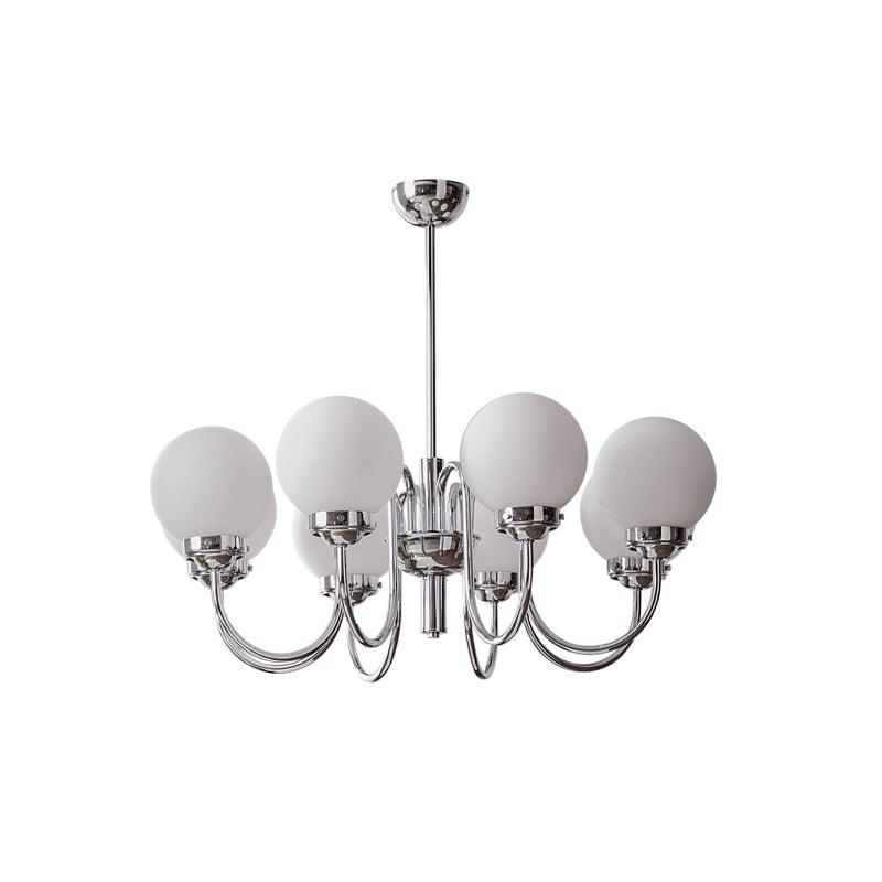 Progress Lighting Carisa Chandelier 8 heads ∅ 29.5″ x H 13″ / Dia 75cm x H 33cm / Chrome Chandelier