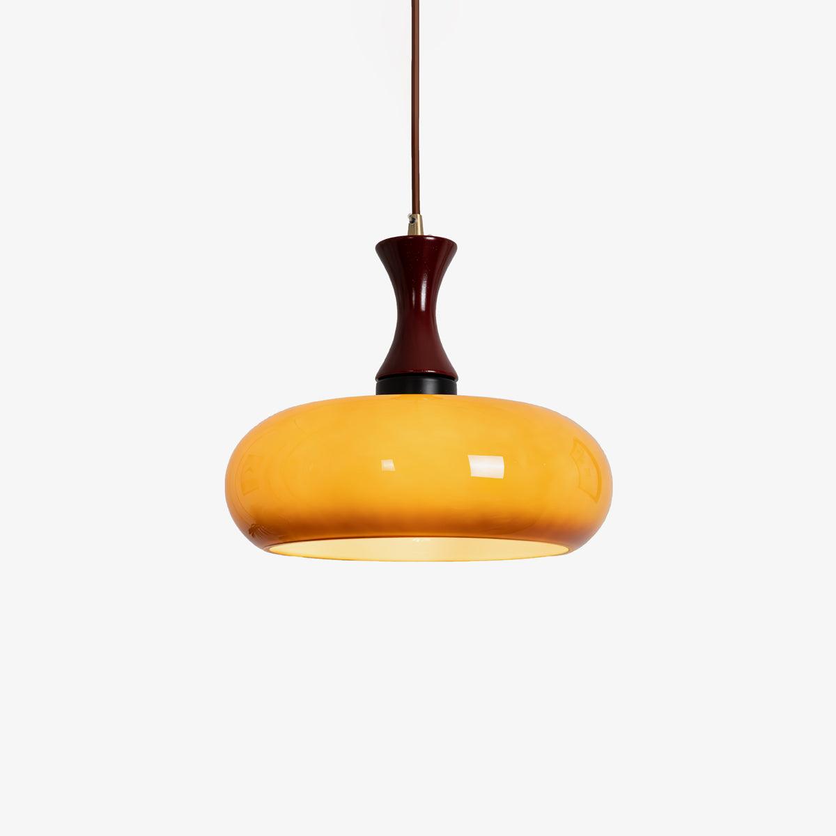 Quadri Foglio Pendant Lamp ∅ 11″ x H 10.2″ / Dia 28cm x H 26cm / Yellow Pendant light