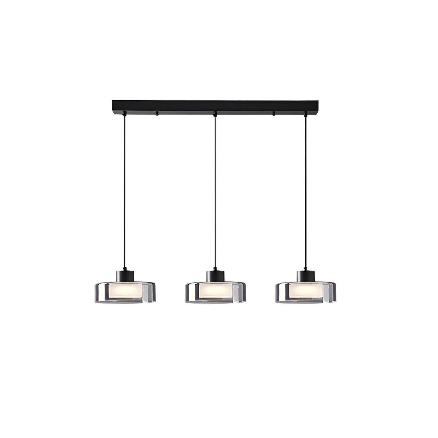 Quartet of Light Glass Pendant Series Model D Large ∅ 27.6″ x H 59.1″ / Dia 70cm x H 150cm / Three-Color Changing Light