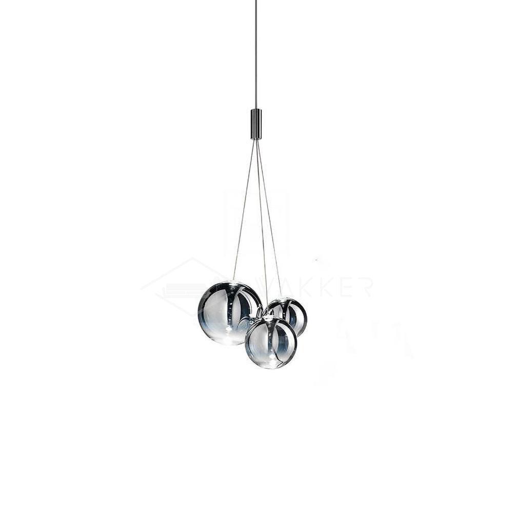Random Pendant Light ∅ 11.4″ x W 10.2″ x H 59″ / Dia 29cm x W 26cm x H 150cm / Smoke Pendant light