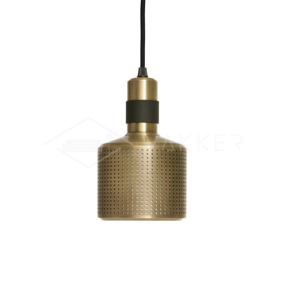 Riddle Pendant Lamp ∅ 4.7″ x H 7.5″ / Dia 12cm x H 19cm / Copper with Matte Black detail Pendant light