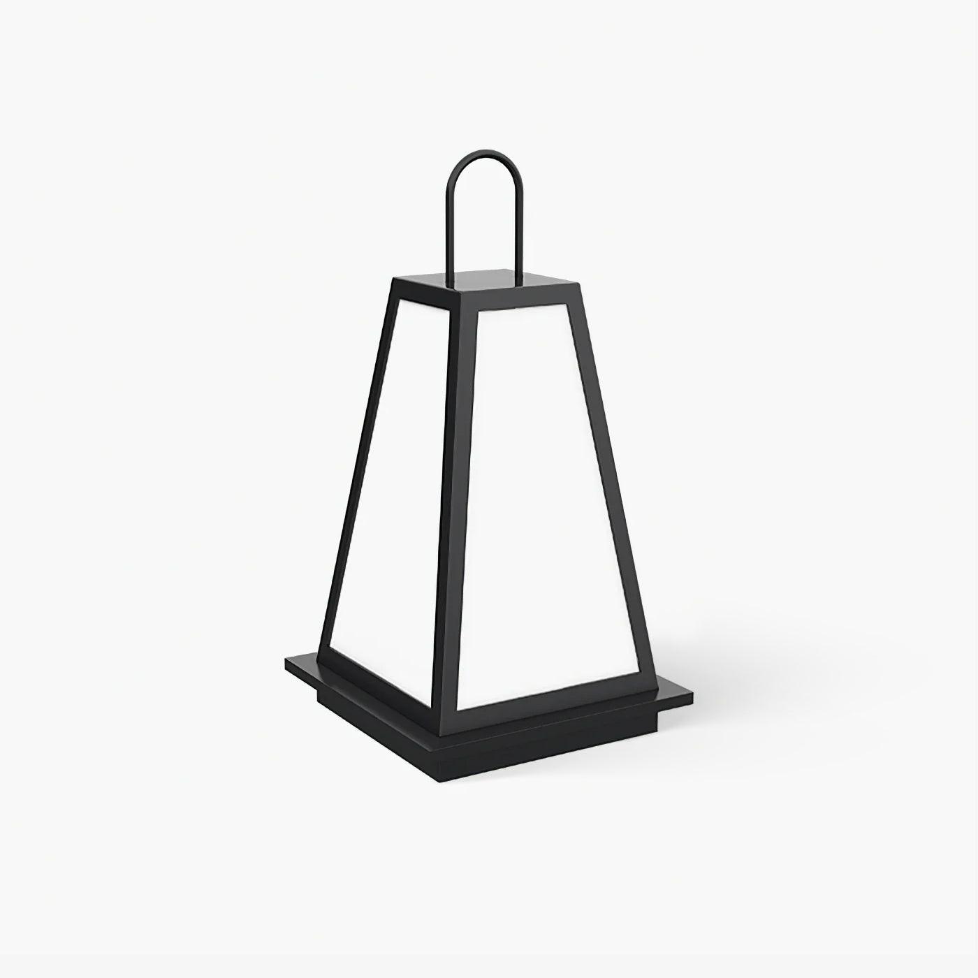 Roam Lantern Garden Outdoor Lamp ∅ 9.8″ x H 19.7″ / Dia 25cm x H 50cm / Black & White / Warm Light Table lamp