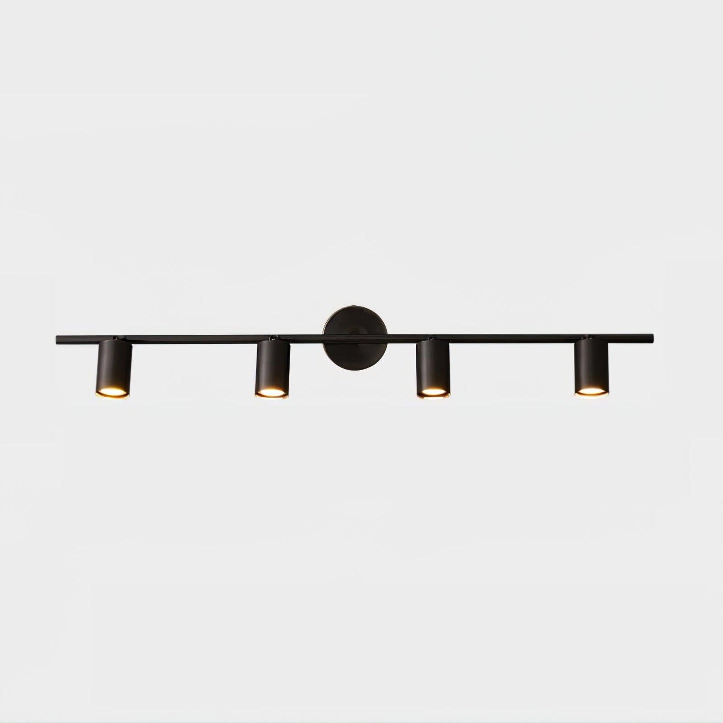 Rotatable Spotlight Wall Light 4 lamps L 39.4″ x W 4.7″ x H 6.9″ / L 100 cm x W 12cm x H 17.5cm / Black brushed gold