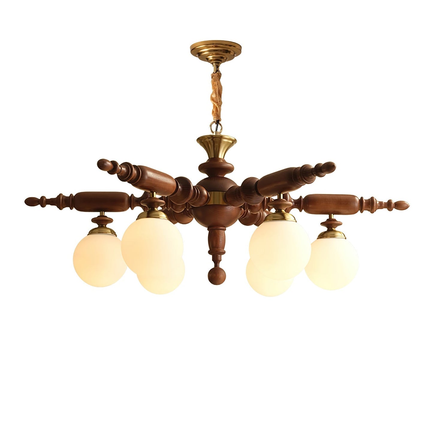 Rotating Stick Chandelier Chandelier