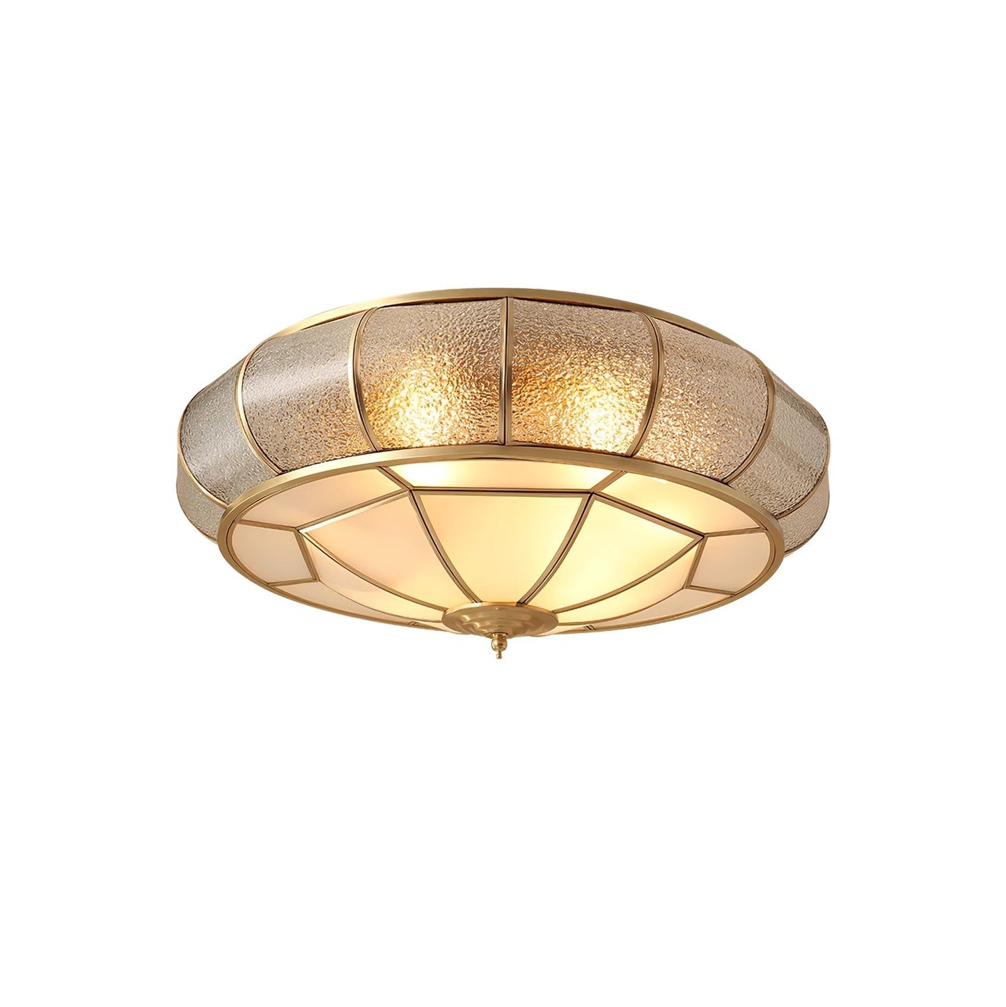 Round Textured Glass Ceiling Light Ceiling lamp