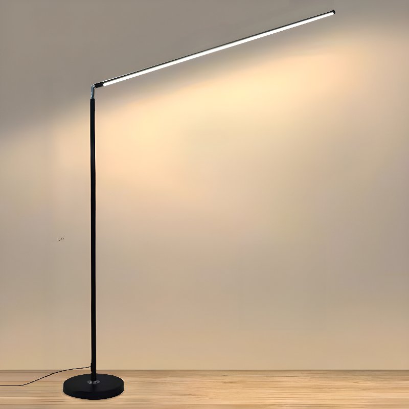 Selene Slim Floor Lamp W 39.4″ x H 59.1 / Black / US Plug & Warm Light 1001 Floor lamp