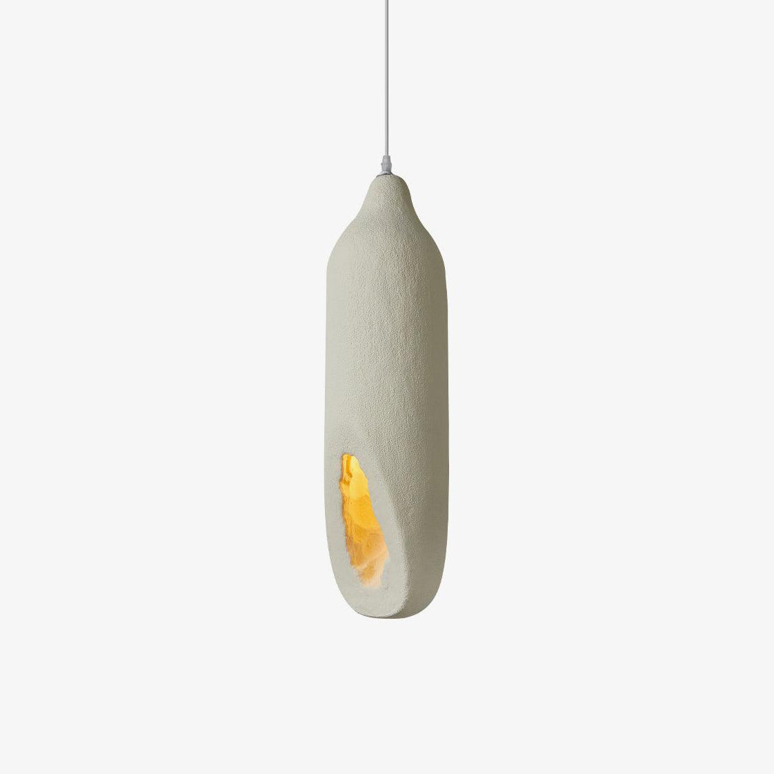 Seltanica Pendant Light ∅ 7.1″ x H 24.8″ / Dia 18cm x H 63cm / Off white Pendant light