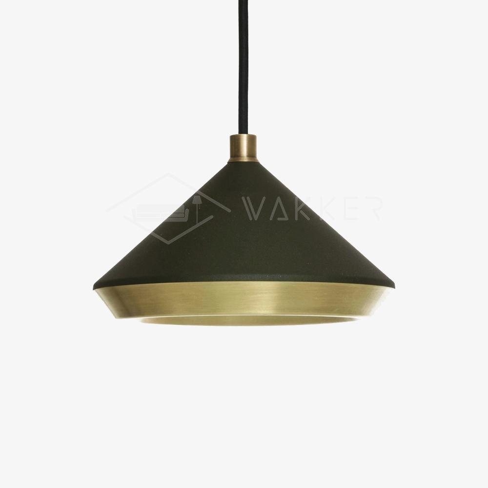 Shear Pendant Light ∅ 7.9″ x H 5″ / Dia 20cm x H 13cm / Copper plating & Matte Black Pendant light