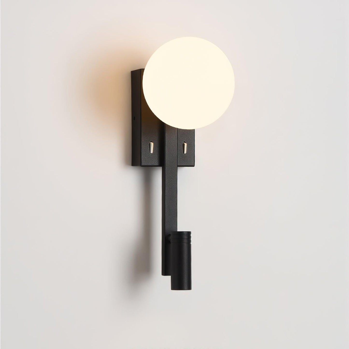 Single Tail Wall Light L 4.7″ x H 13″ / L 12cm x H 33cm / Black Wall lamp