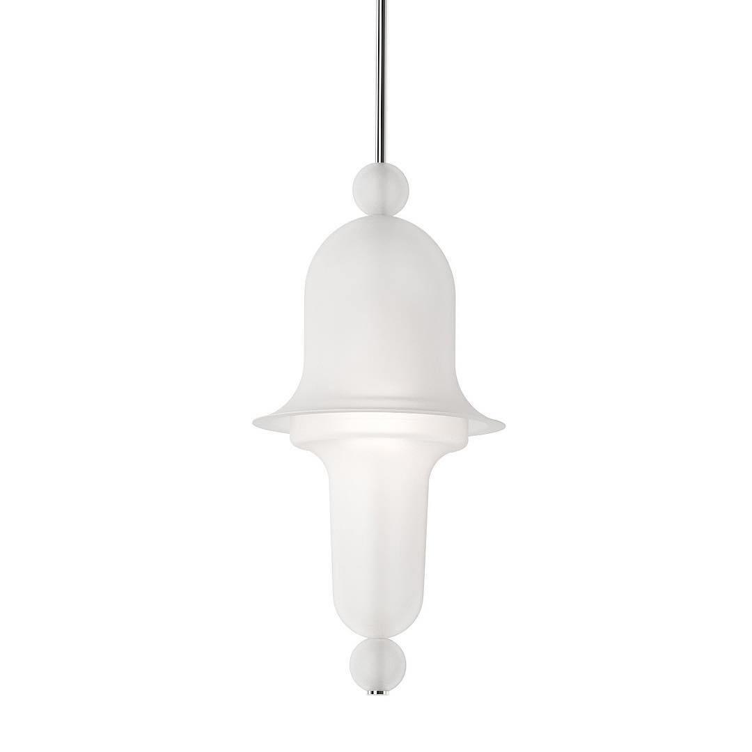 Siren Pendant Light ∅ 8.3″ x H 18.9″ / Dia 21cm x H 48cm / White Pendant light