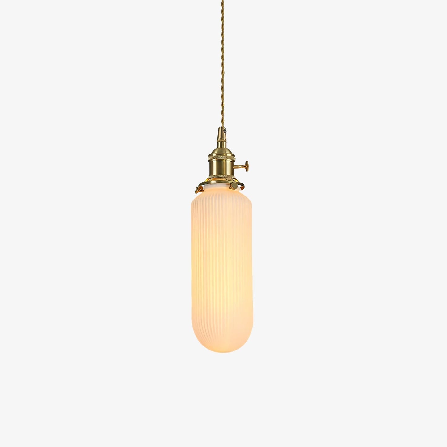 Sjoborre Pendant Light ∅ 3″ x H 8.3″ / Dia 7.5cm x H 21cm / White Pendant light