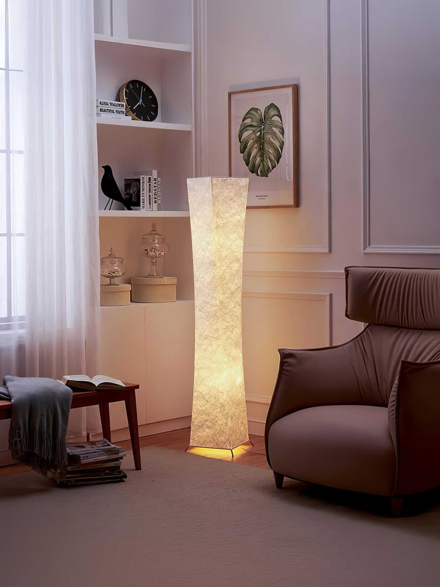Slim Waist Tower Floor Lamp Floor lamp