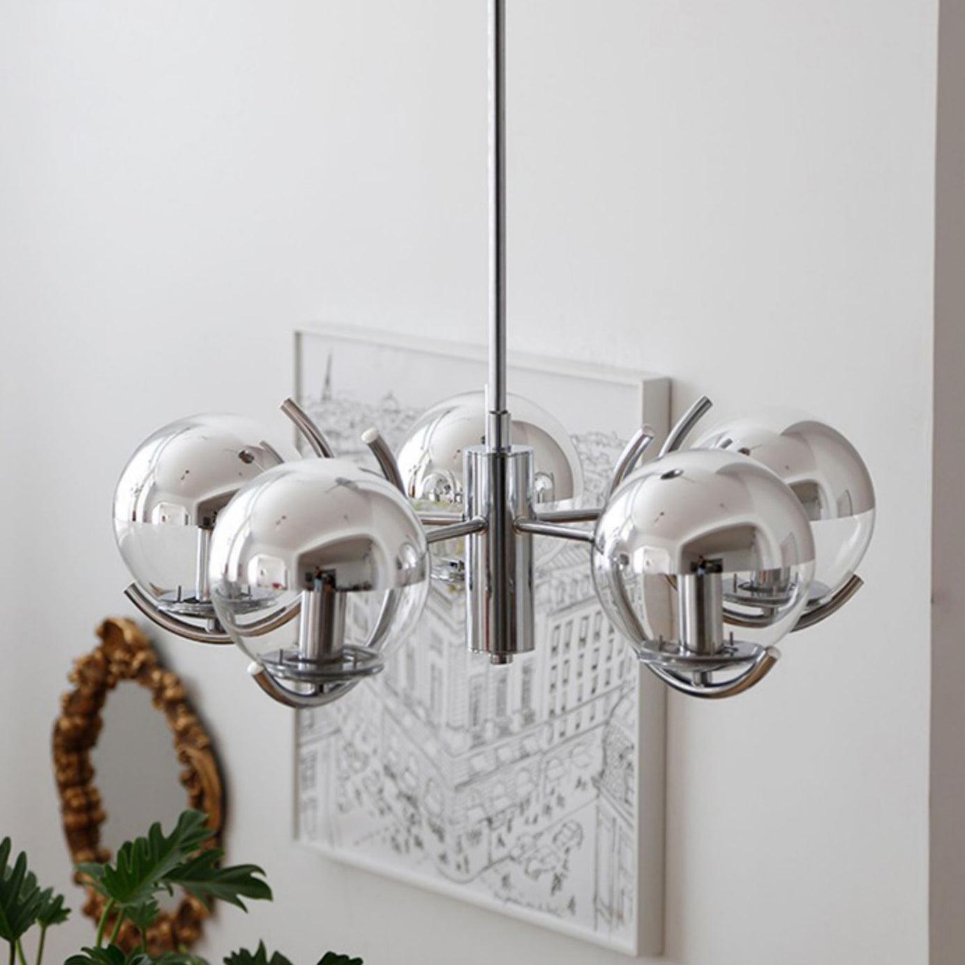 Space Ball Chandelier