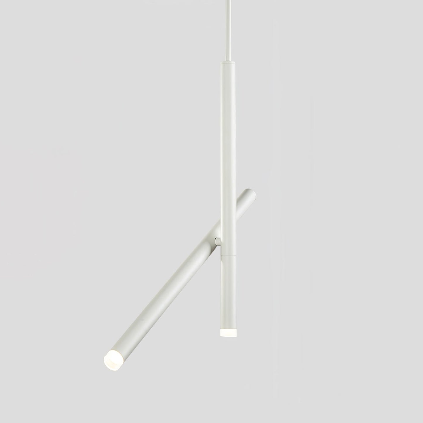 Spinner Linear Pendant Lamp ∅ 0.98″ x H 17.7″ / Dia 2.5cm x H 45cm / White / Warm Light Pendant light