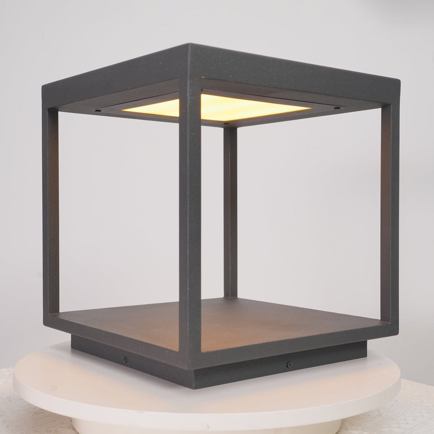 Square Frame Post Outdoor Light Table lamp