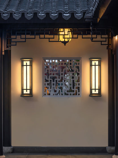Square Outdoor Wall Light
