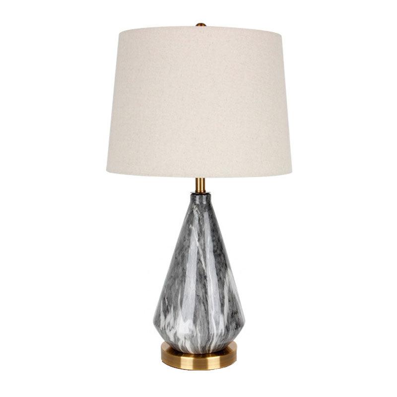 Marble Diamond Table Lamp ∅ 13.8″ x H 24.8″ / Dia 35cm x H 63cm / Black / US plug Table lamp