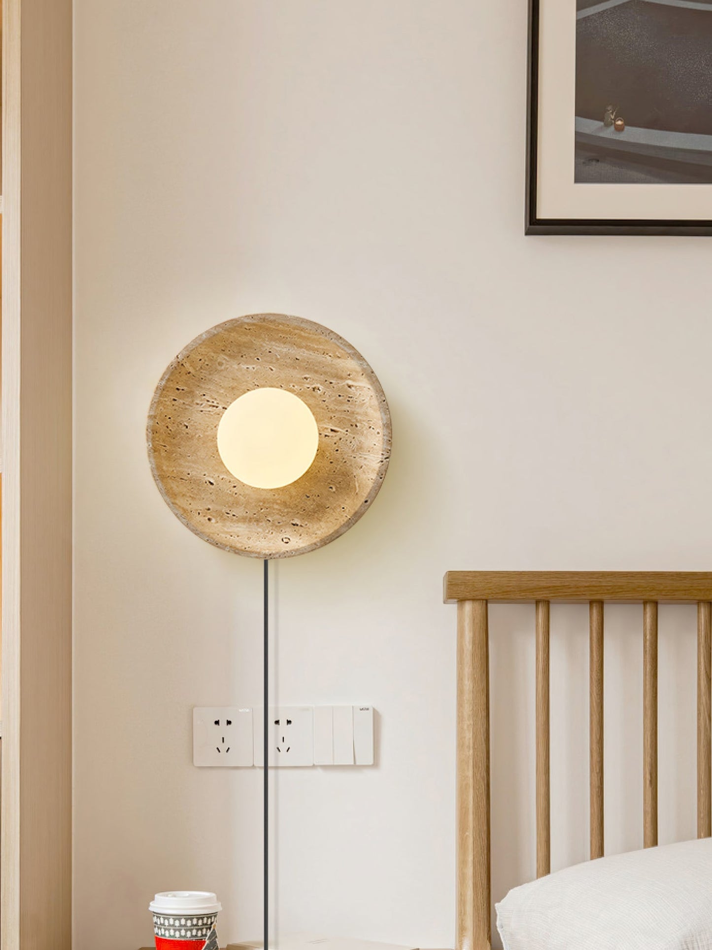 Stone Eclipse Plug-in Wall Light 1001 Wall lamp