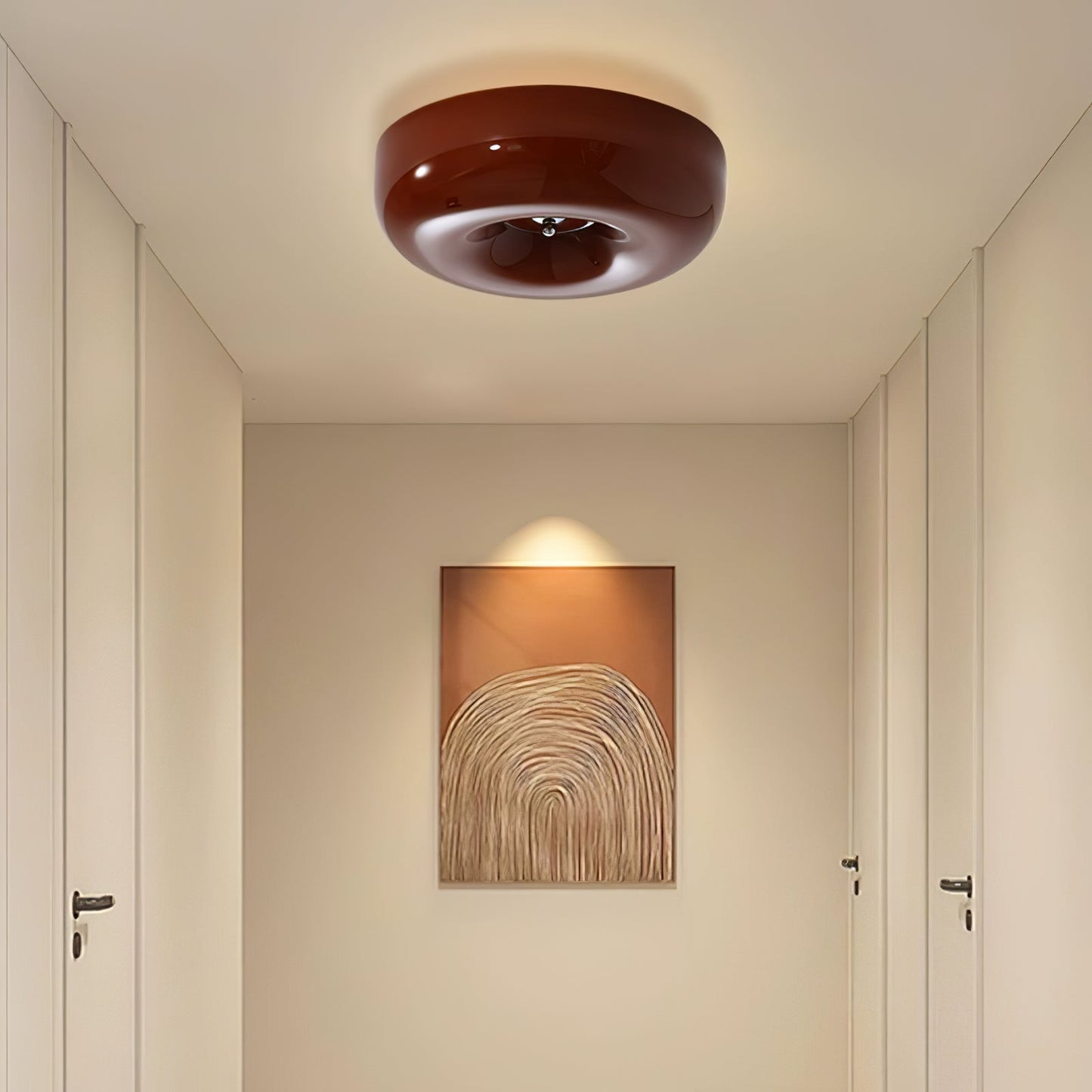 Swirl Glass Ceiling Lamp
