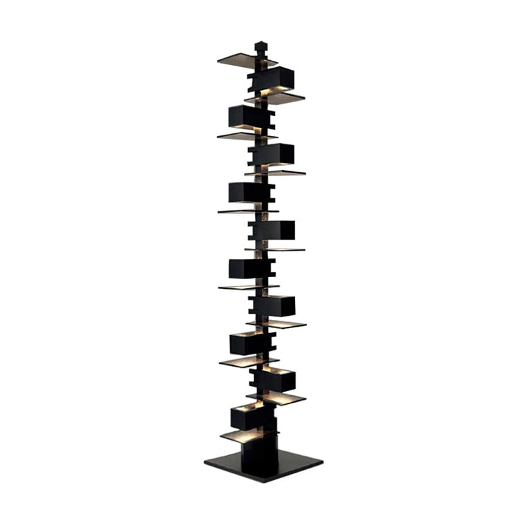 Taliesin Floor Lamp W 16.1″ x H 80.2″ / W 41cm x H 203.6cm / Black / US Plug Floor lamp