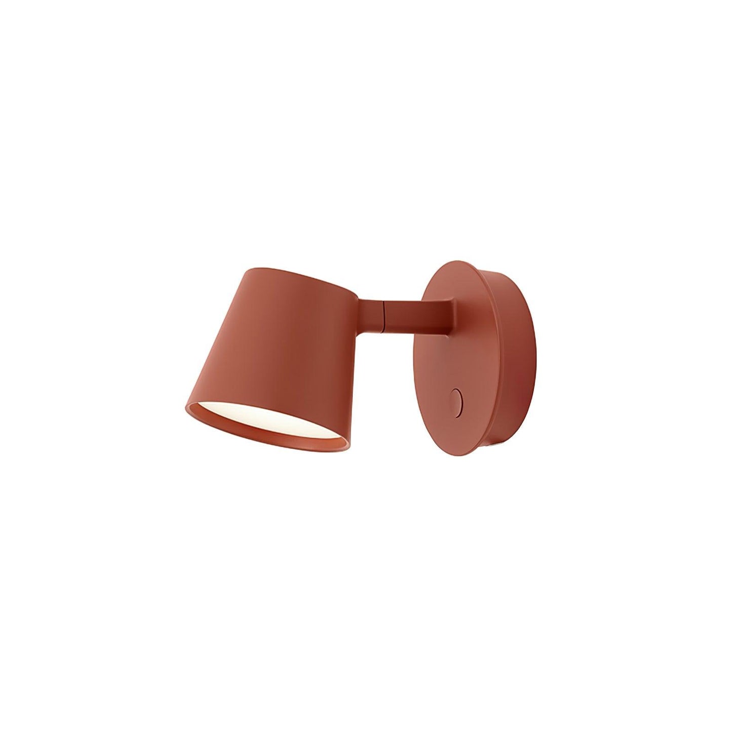 Tip Wall Lamp L 6.3″ x H 3.7″ / L 16cm x H 9.5cm / Red / Warm Light Wall lamp