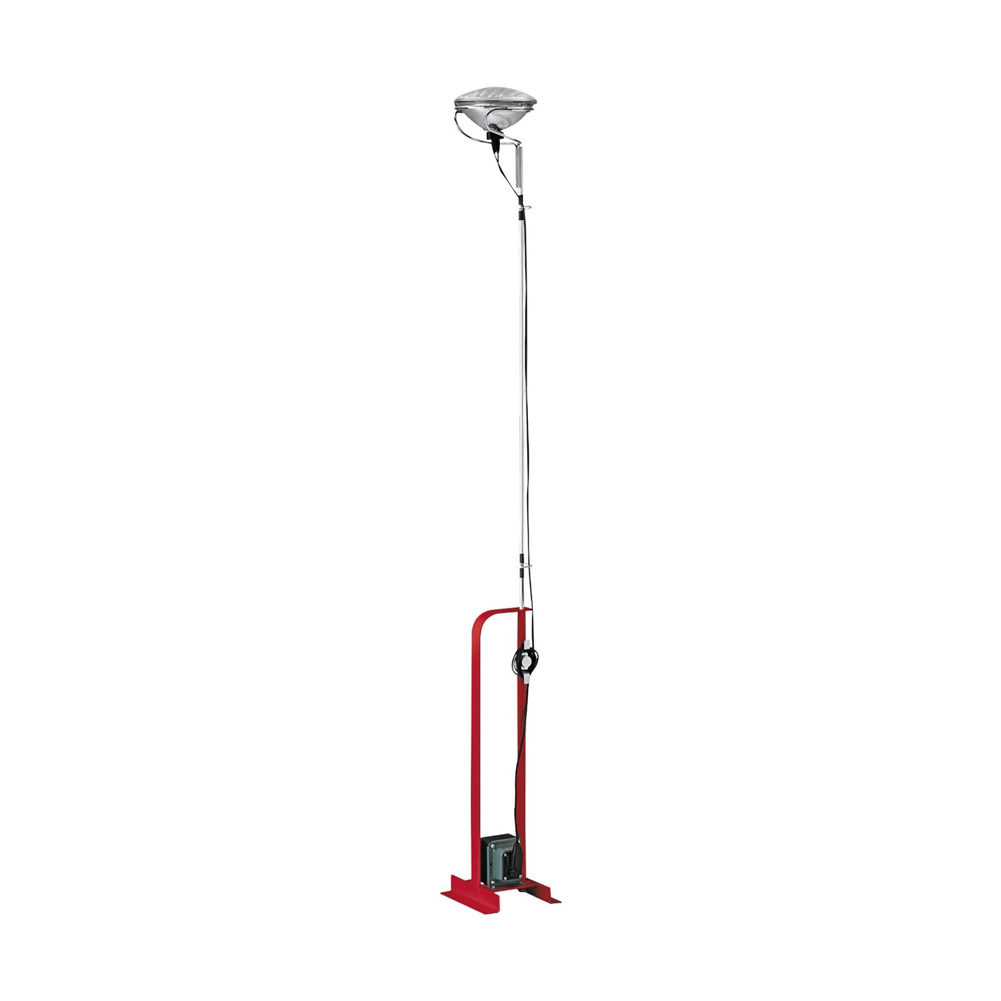 Toio Floor Lamp Red ∅ 8.3″ x H 62.2″ / Dia 21cm x H 158cm / Warm Light / US Plug Floor lamp