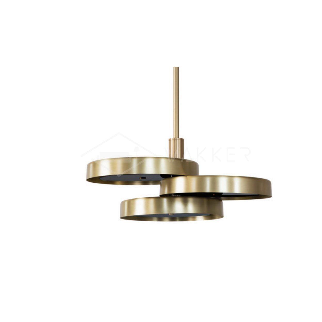 Triarc Pendant Light ∅ 23.6″ x H 9.5″ / Dia 60cm x H 24cm / Copper + Black Pendant light