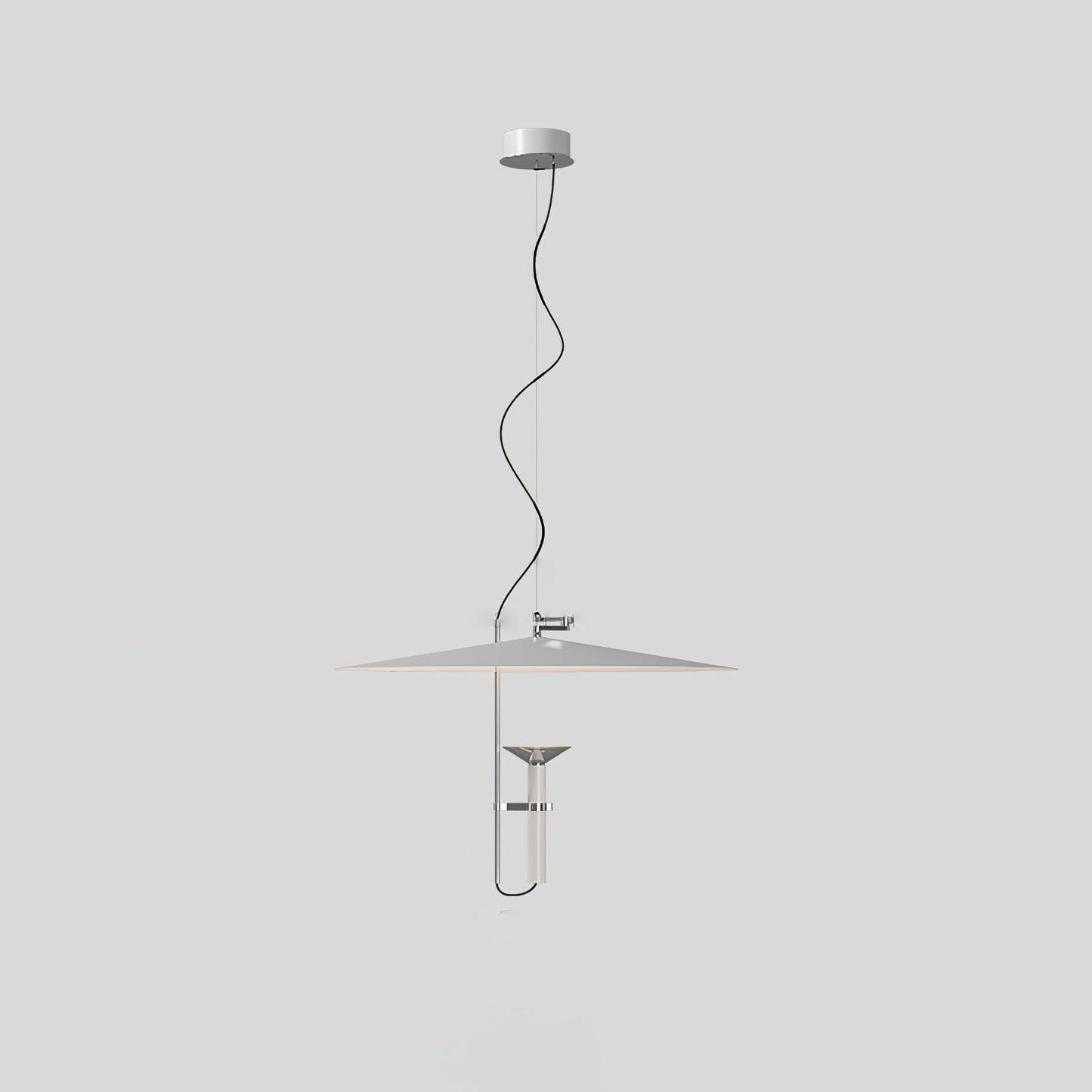 UFO Orbit Pendant Light ∅ 25.6″ x H 59.1’’ / Dia 65cm x H 150cm / White / Warm Light Pendant light