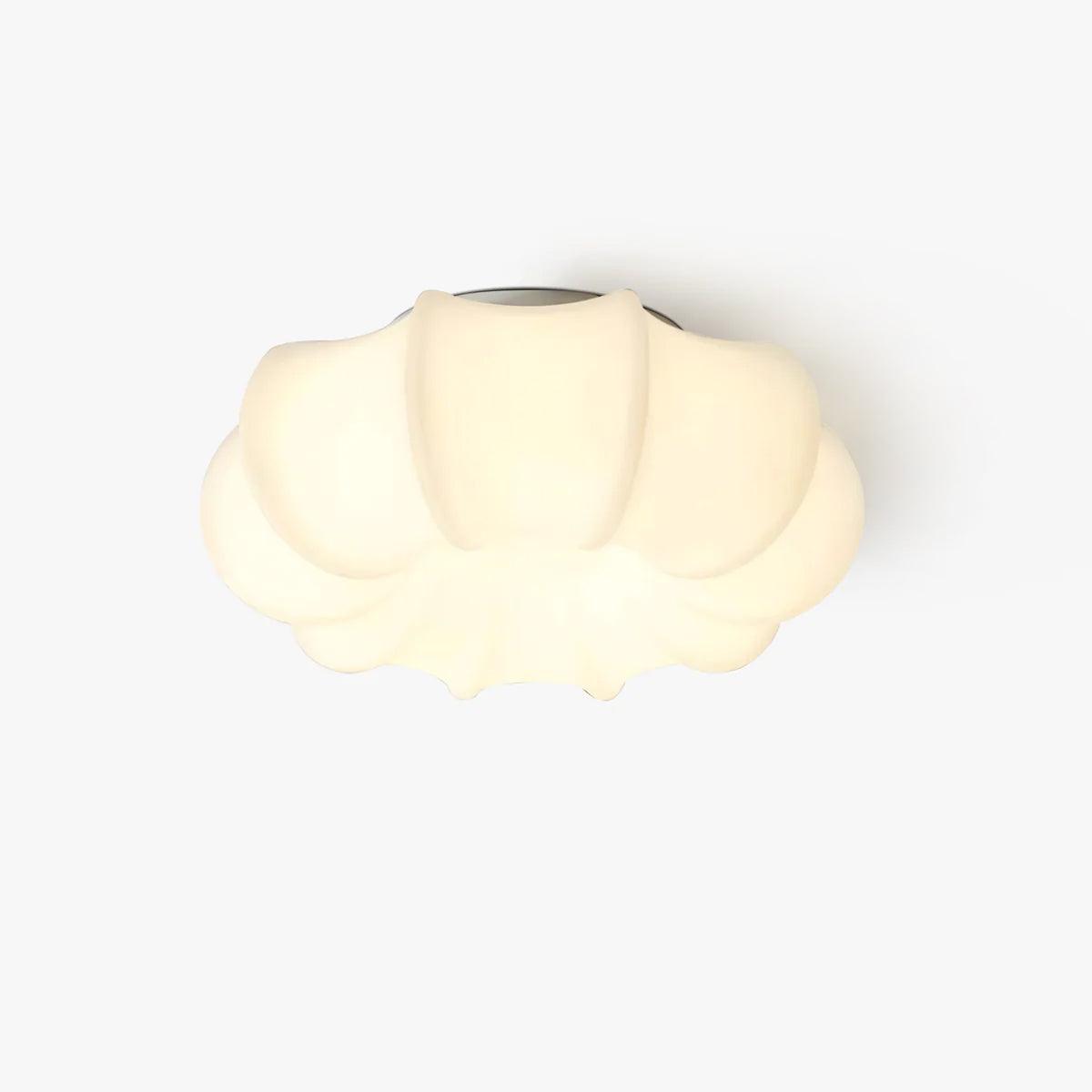 Umbrella Ceiling Lamp ∅ 17.7″ x H 7.1″ / Dia 45cm x H 18cm / White / Three-Color Changing Light Ceiling lamp