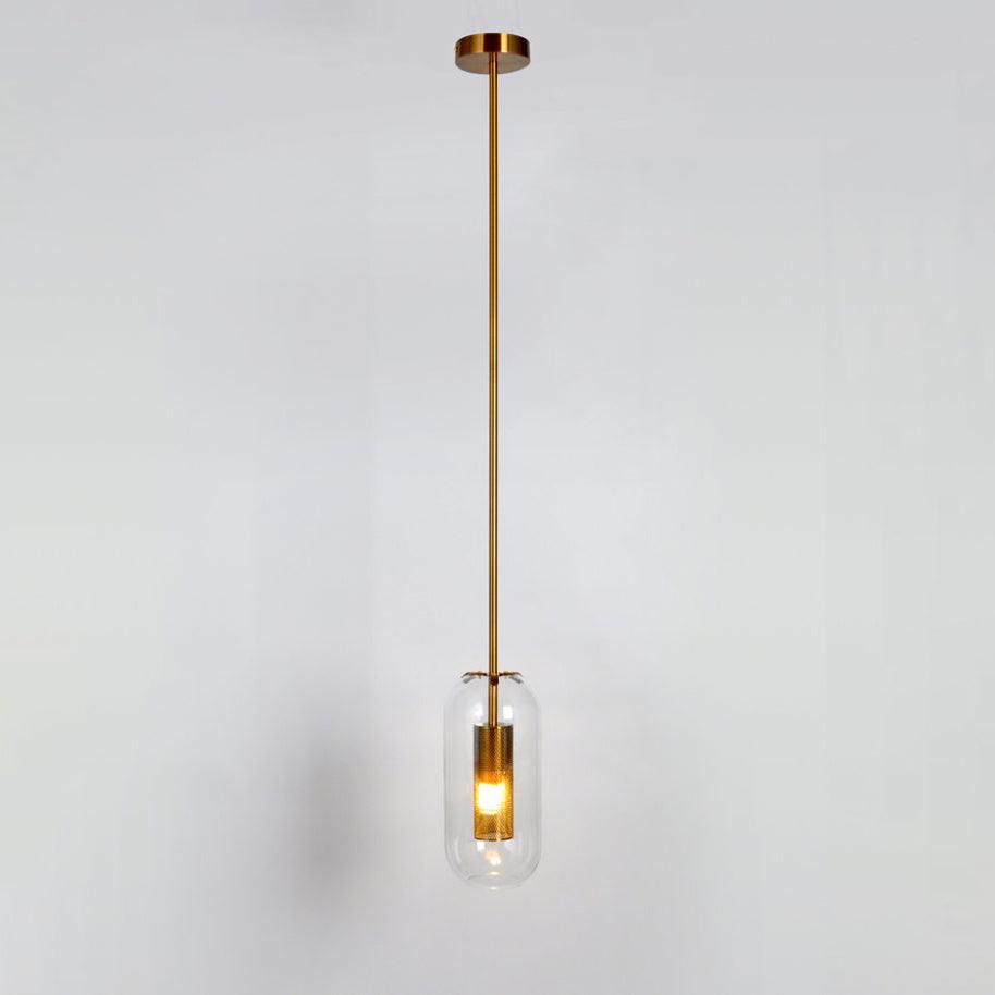 Vadim Suspension ∅ 5.9″ x H 13.8″ / Dia 15cm x H 35cm / Gold 灯具