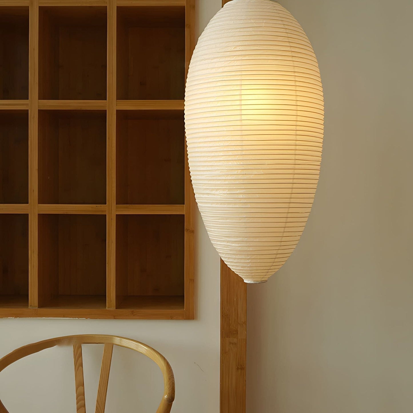 Washi Paper Chestnut Pendant Lamp Pendant light