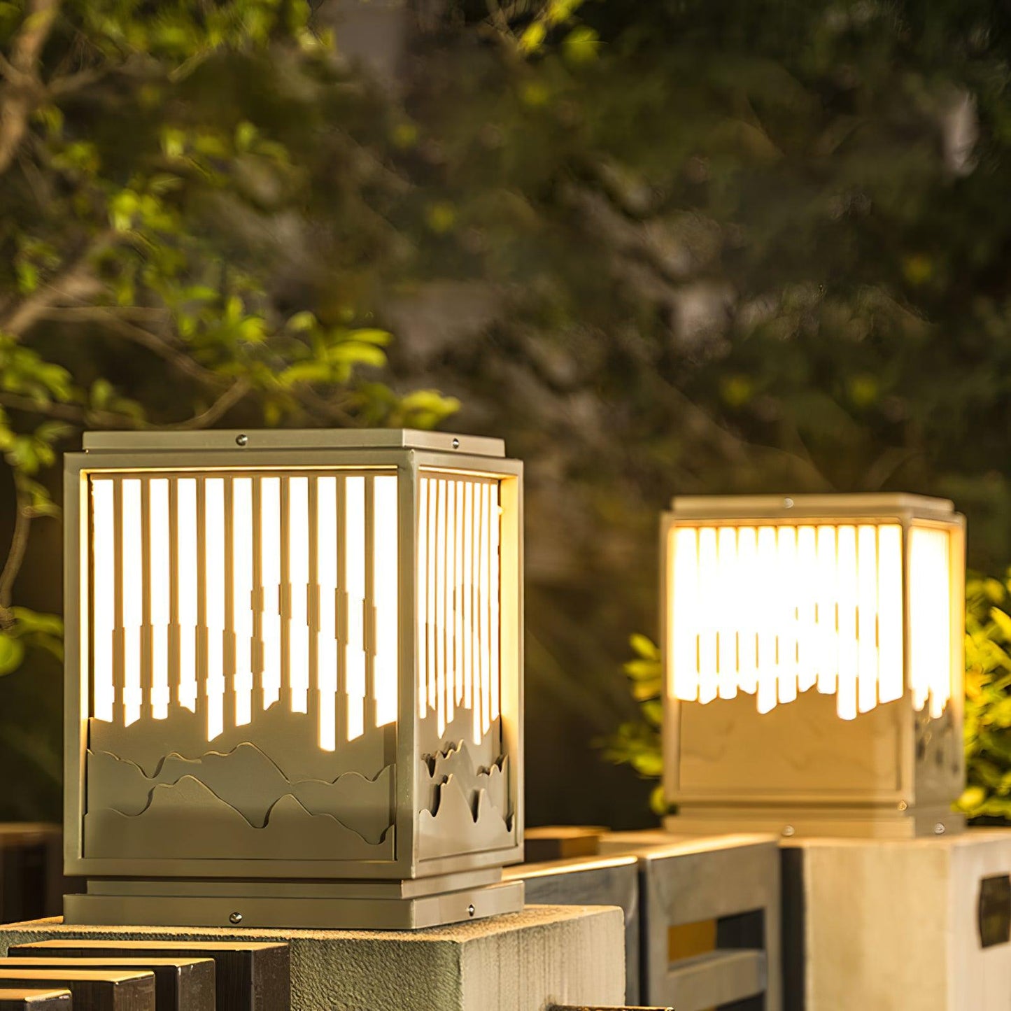 Wave Outdoor Garden Light Table lamp