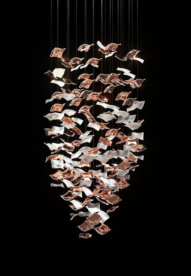 Whispering Kerchiefs Chandelier Chandelier