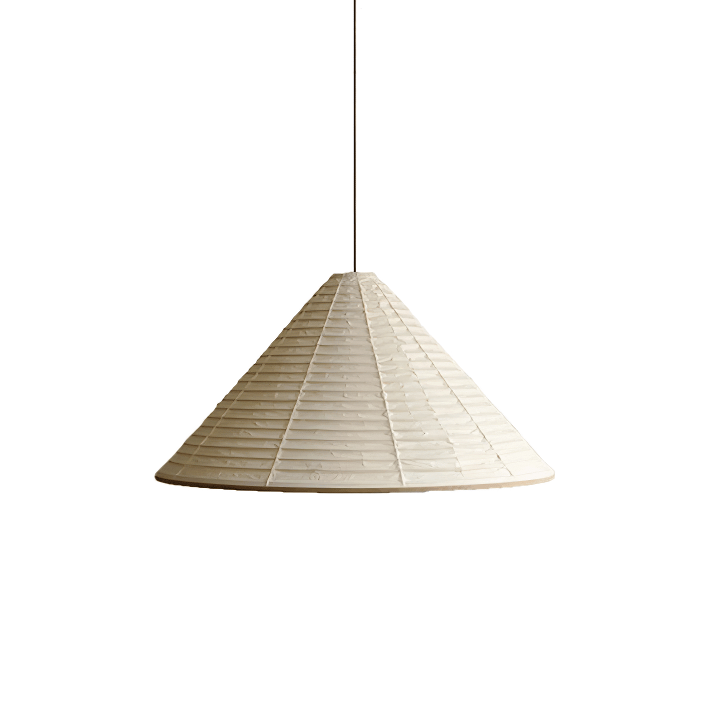 Washi Paper Pyramid Pendant Lamp