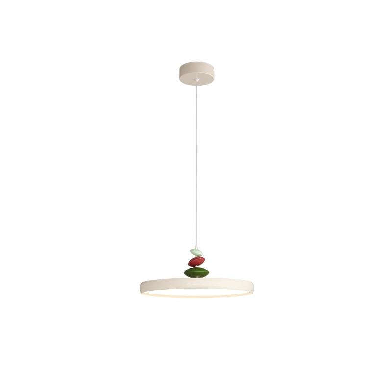 Zennith Balance Pendant Light ∅ 11.8″ x H 7.9″ / Beige / Warm Light Pendant light