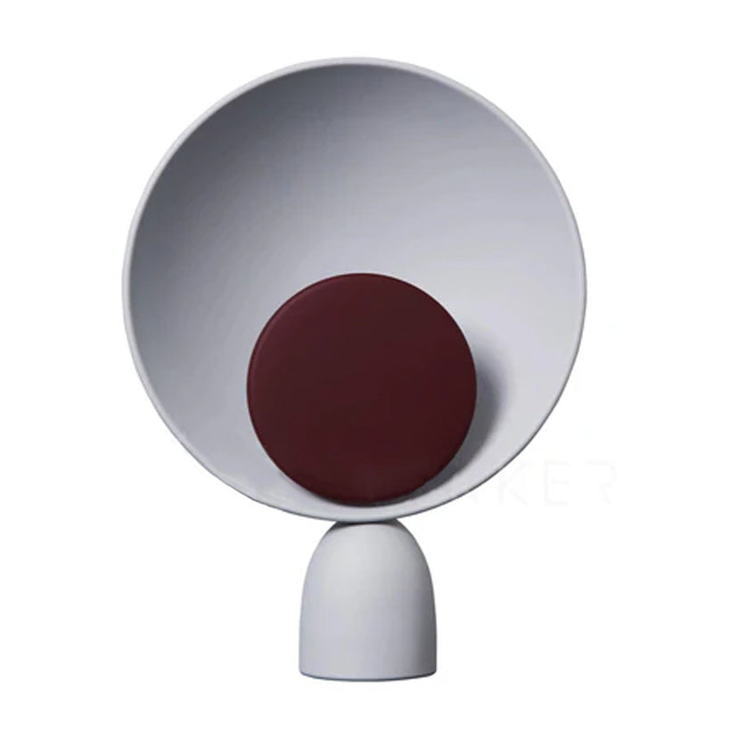 Blooper Table Lamp ∅ 11″ x H 15″ / Dia 28cm x H 38cm / Gray + Purple / US plug Table lamp