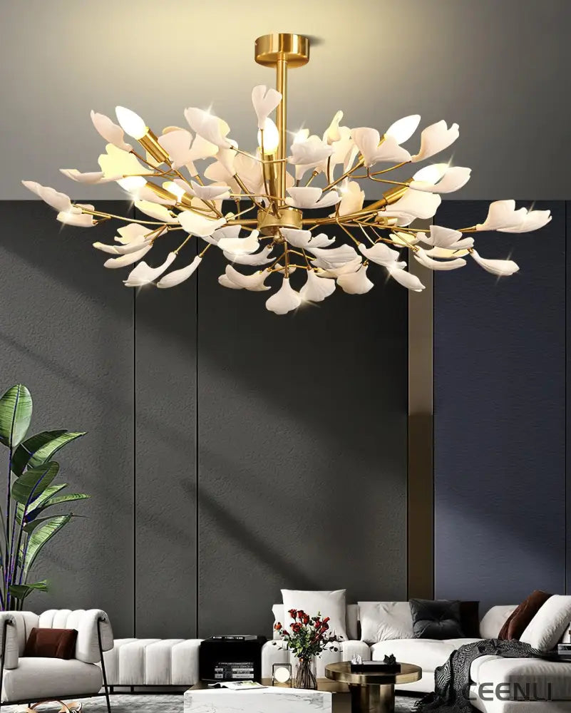 Gingko Chandelier J Chandelier