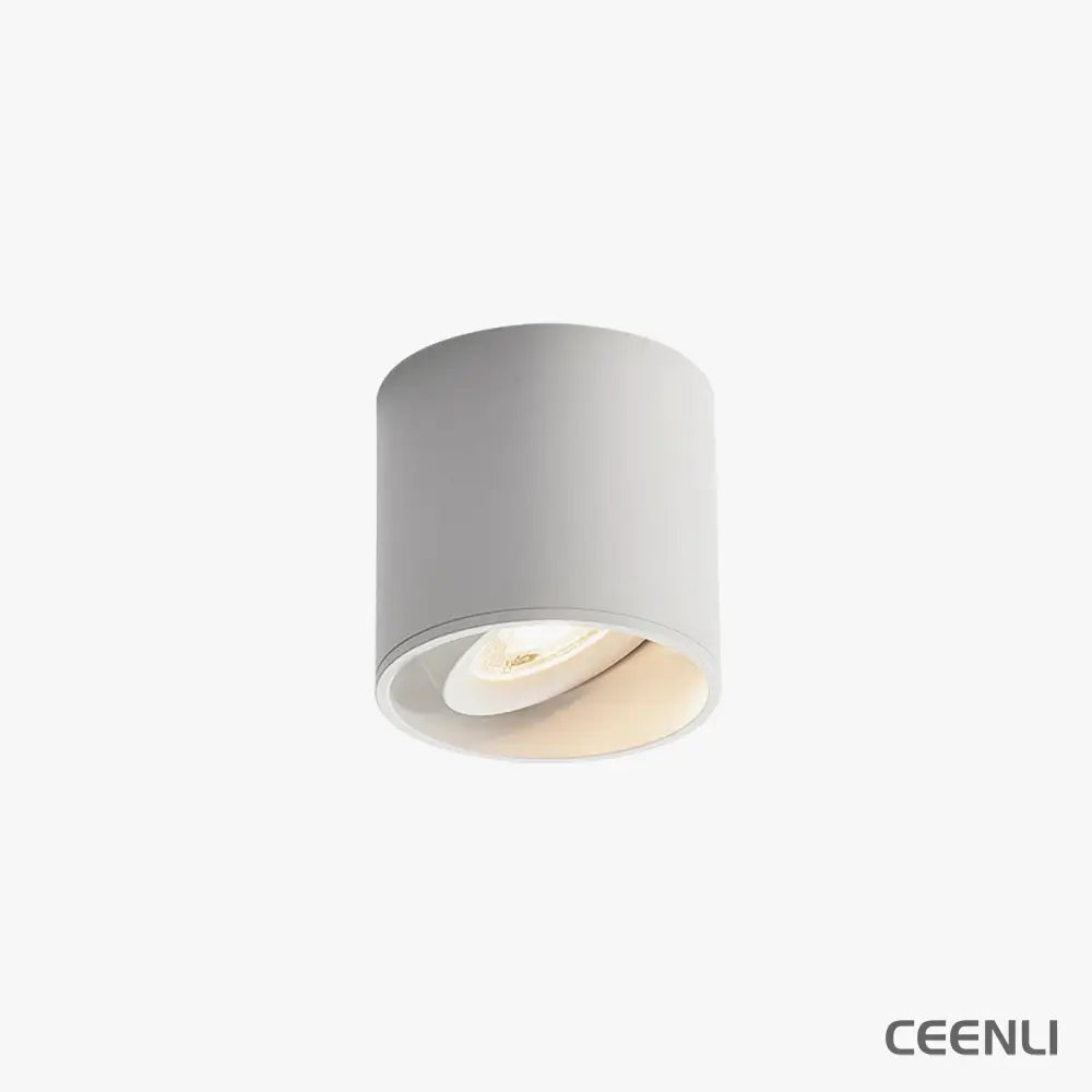 Modupoint Ceiling Light ∅ 3.1″ x H 3.3″ / Dia 8cm x H 8.5cm / White / Warm Light Ceiling lamp