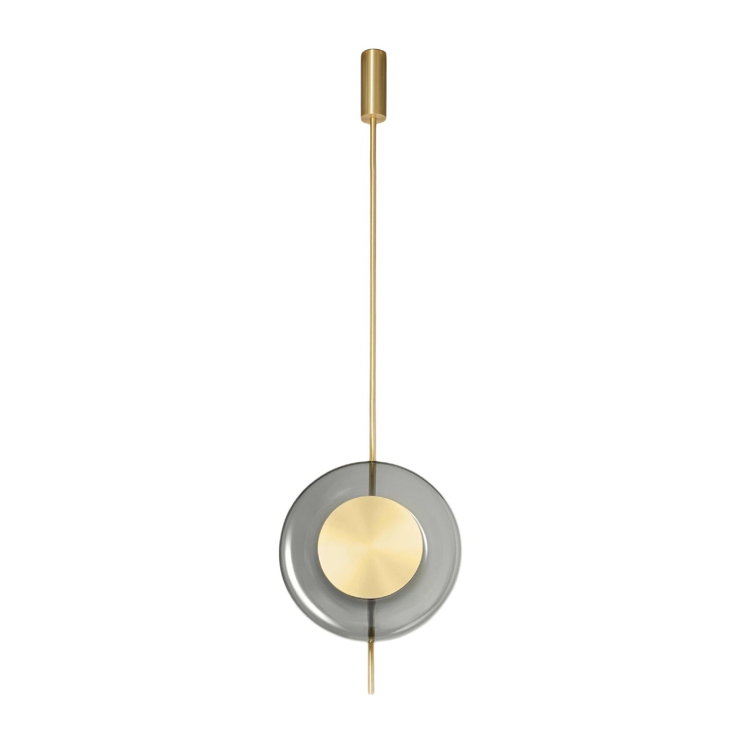 Pendulum Pendant Lamp ∅ 12.6″ x H 20.5″ / Dia 32cm x H 52cm / Gold Pendant light