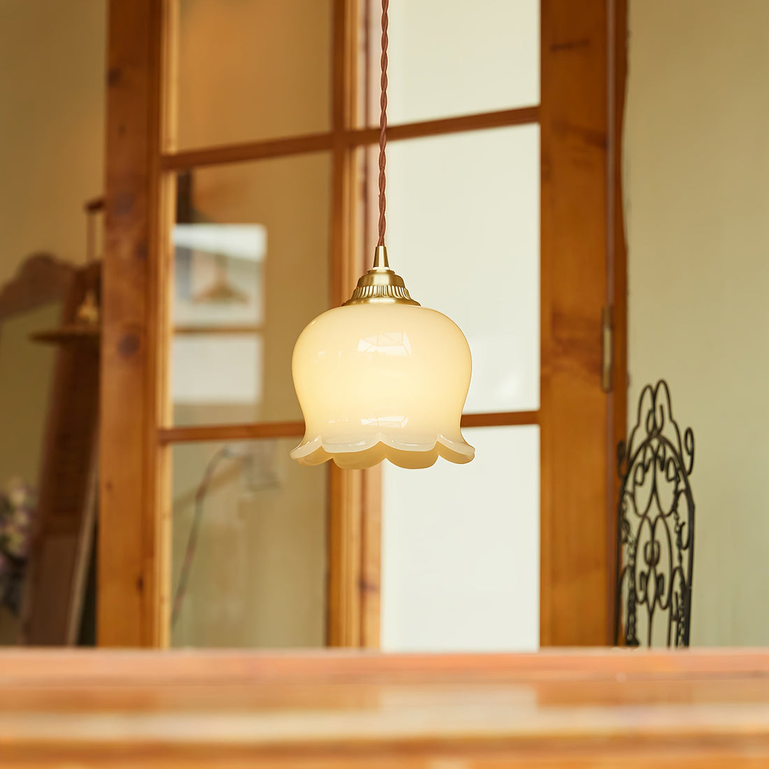 Valley Flower Pendant Lamp: A Touch of French Charm for Your Home