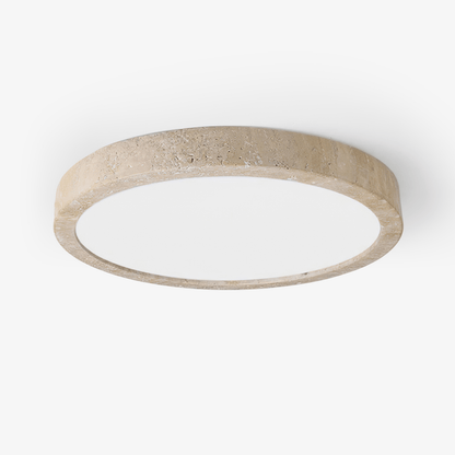 Horizon Travertine Ceiling Light