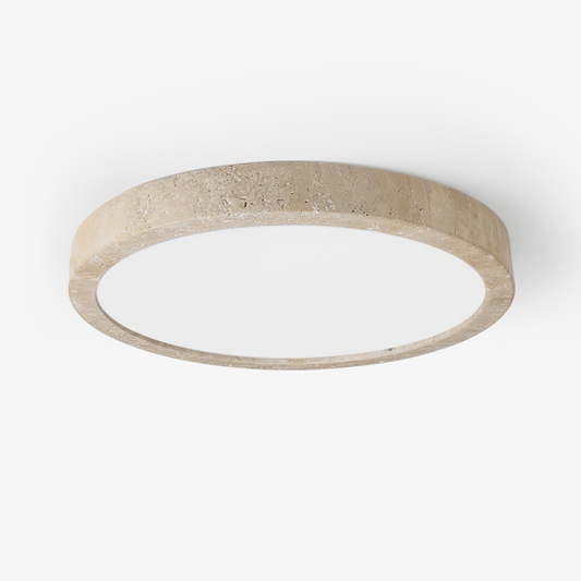 Horizon Travertine Ceiling Light