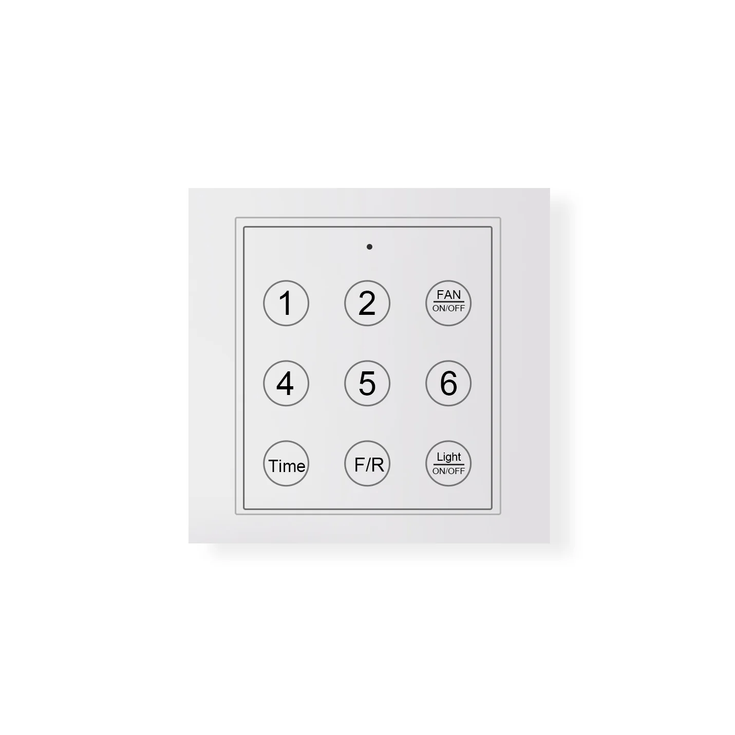 Silven Curve Ceiling Fan Light