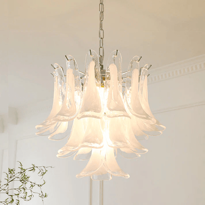 Murano Glass Petals Chandelier